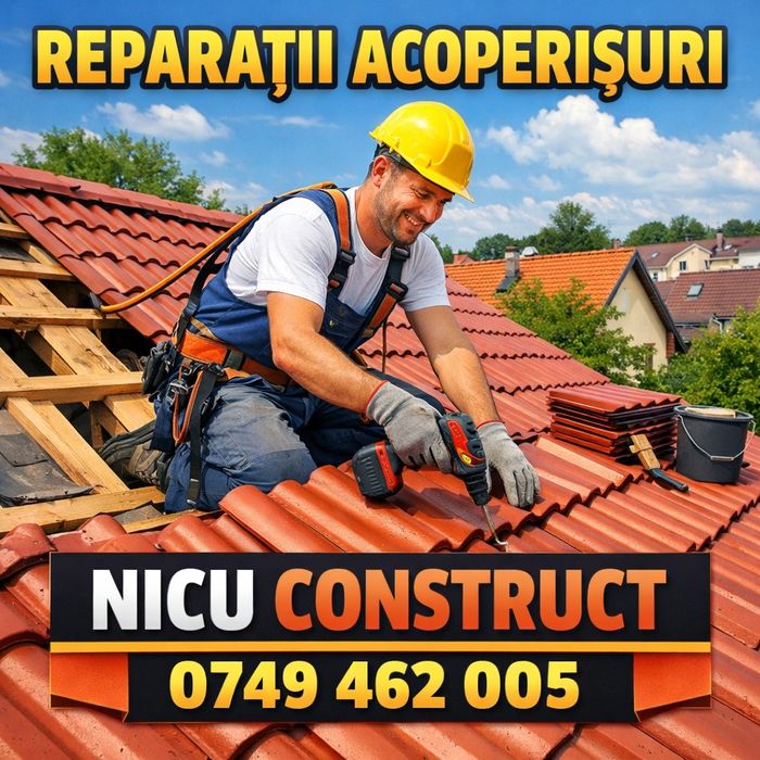Reparații Și Montaj Acoperișuri