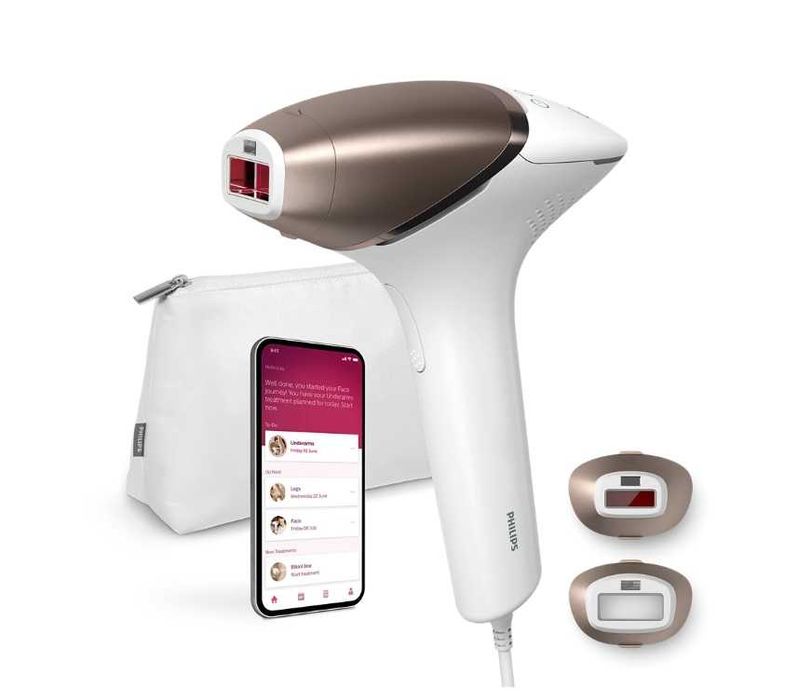 Фотоепилатор IPL Philips Lumea Series 8000 BRI945/00, Сензор Smartskin