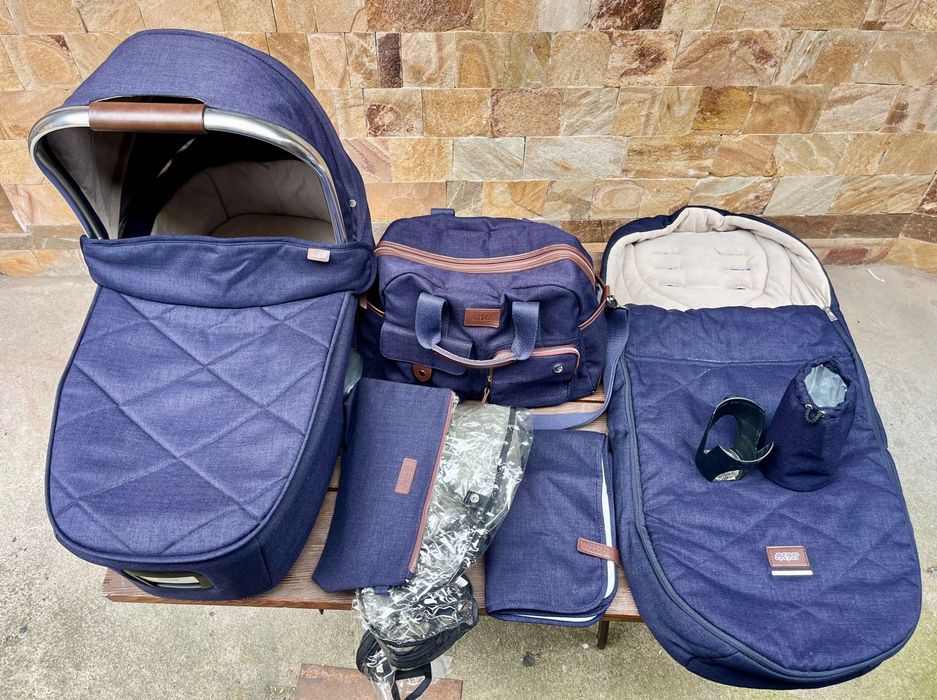 Бебешка количка Mamas & papas ocarro с кош за новородени