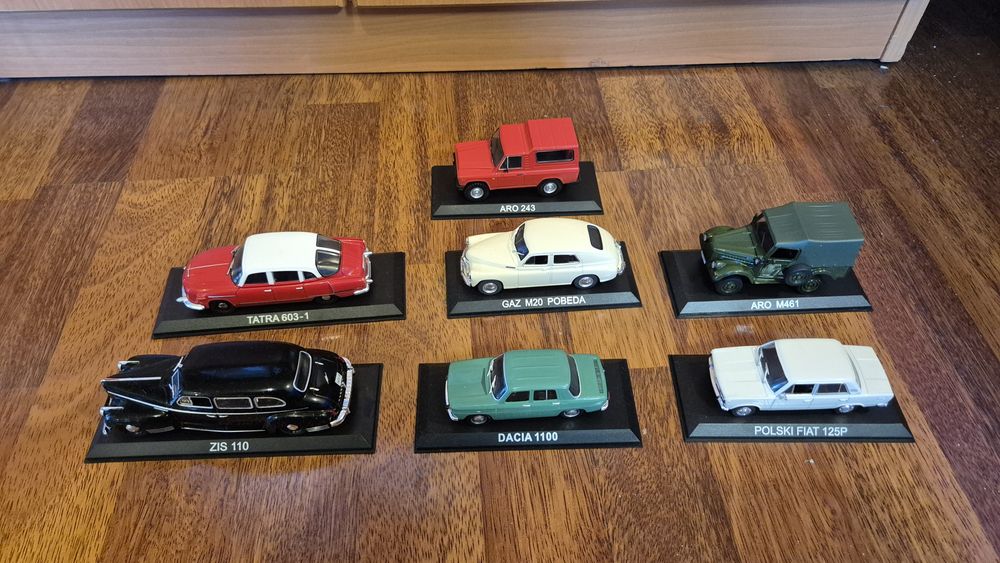 Colecție Mașini de Legendă DeAgostini (1-48) + Vitrină Originală + Bre