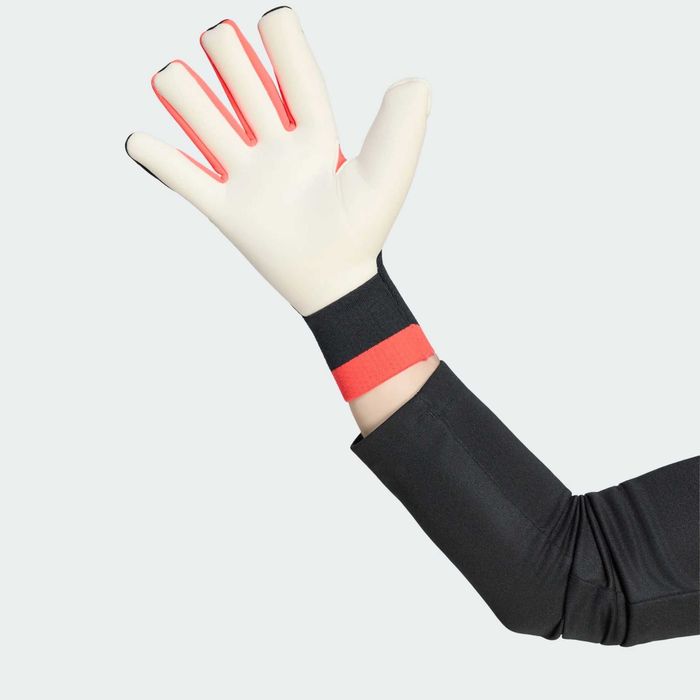 Вратарски ръкавици ADIDAS Predator GL PRO BLACK/BLACK/LUCID RED размер 7,8