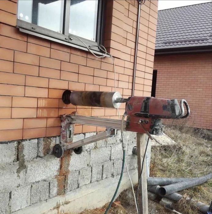 Сверления бурения алмазное