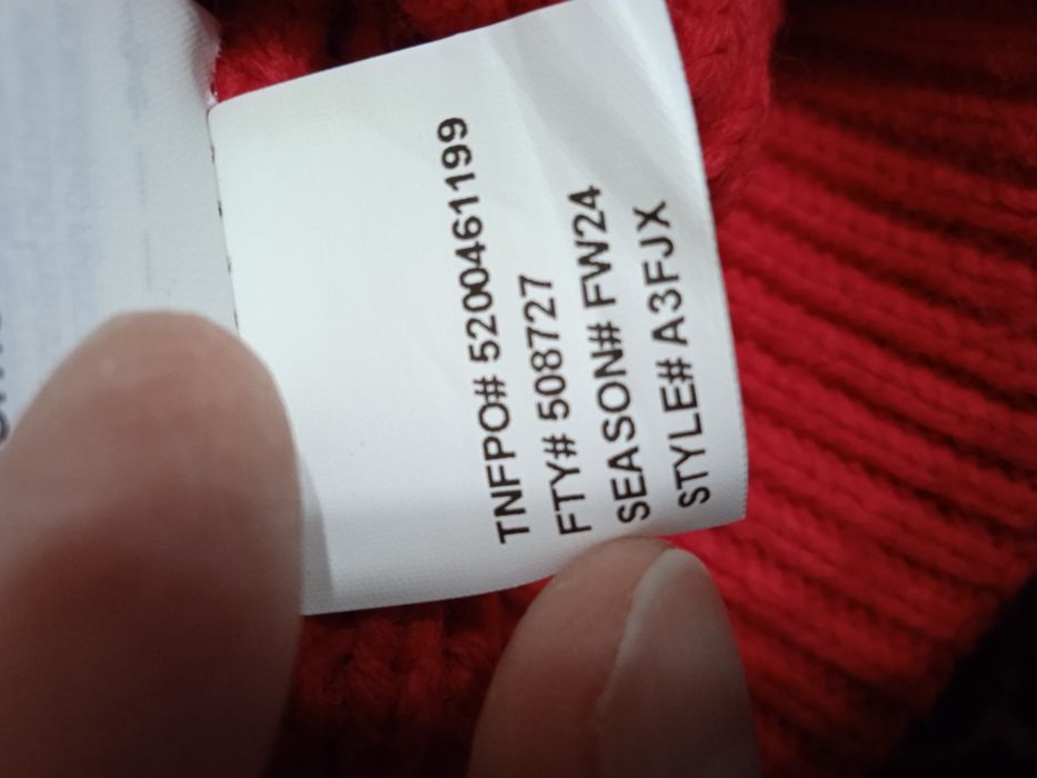 North face шапка бини