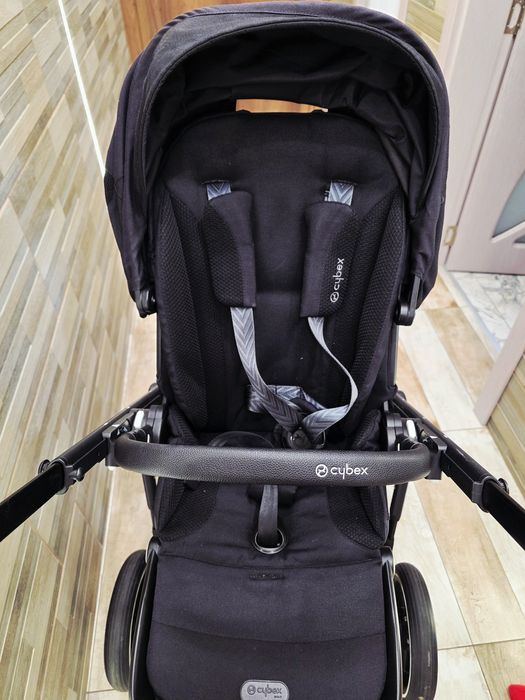 3в1 Cybex Gazelle S Moon Black - Като нова! Идеална за породени деца + ПОДАРЪК