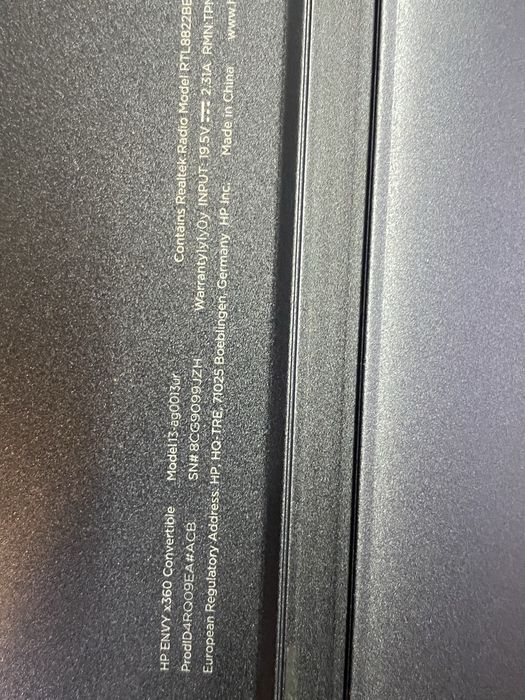Ультрабук трансформер HP ENVY 360