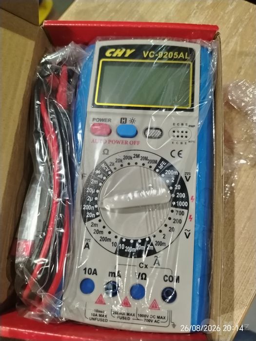 Testr Multimetr chy