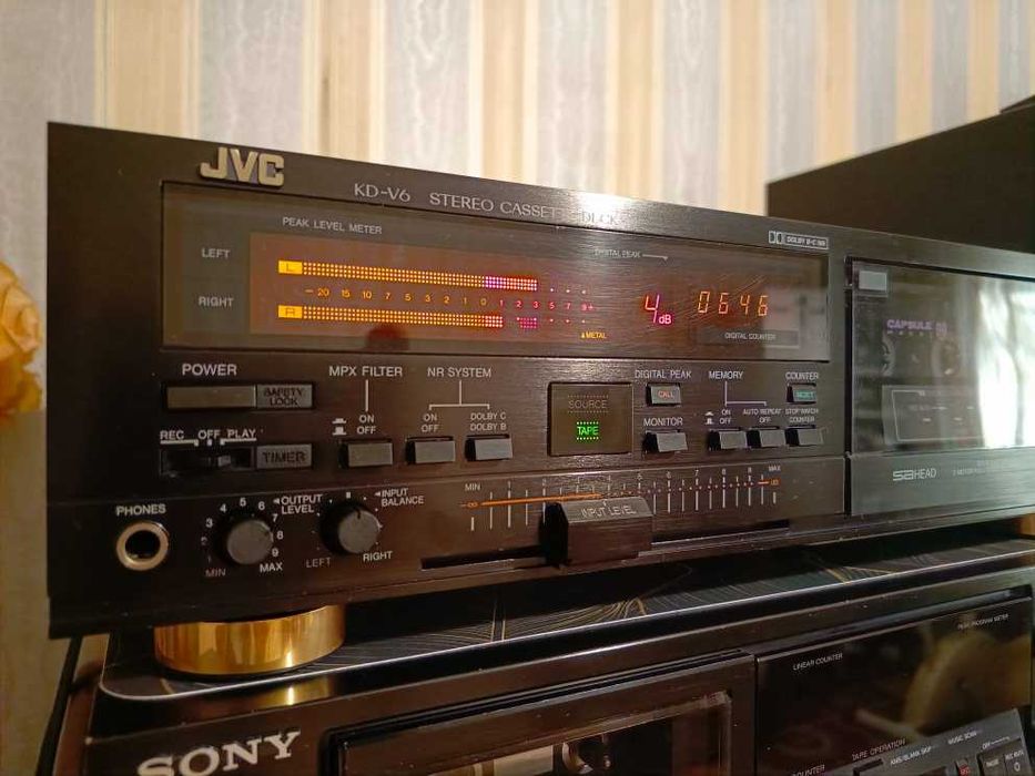 Кассетная приставка JVC KD-V6