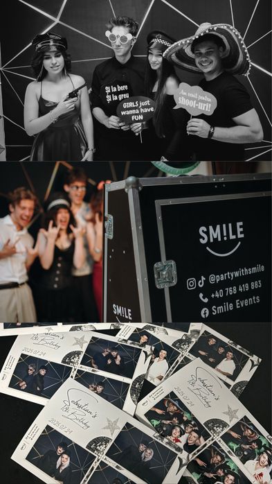 Cabina Foto / Oglinda Magică – Nuntă | Botez | Majorat | Party