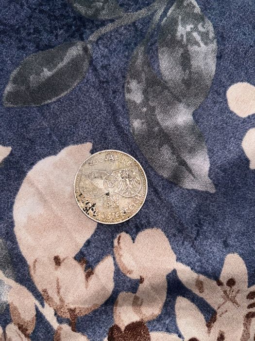 50 shilling 1963 AUSTRIA Tyrol and Austrian Shields ANTIQUE Silver