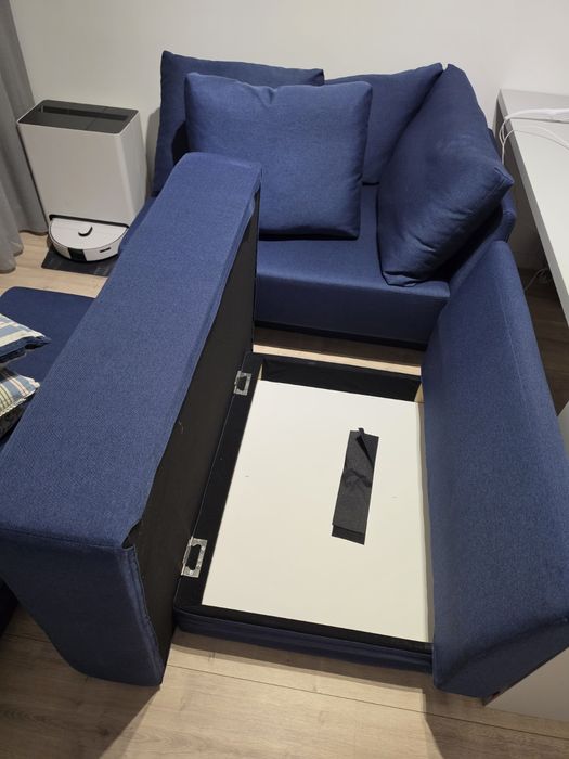 Canapea modulara extensibila cu spatii de depozitare