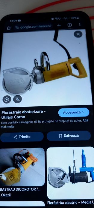 Fierastrau electric oase/abator/ carcase