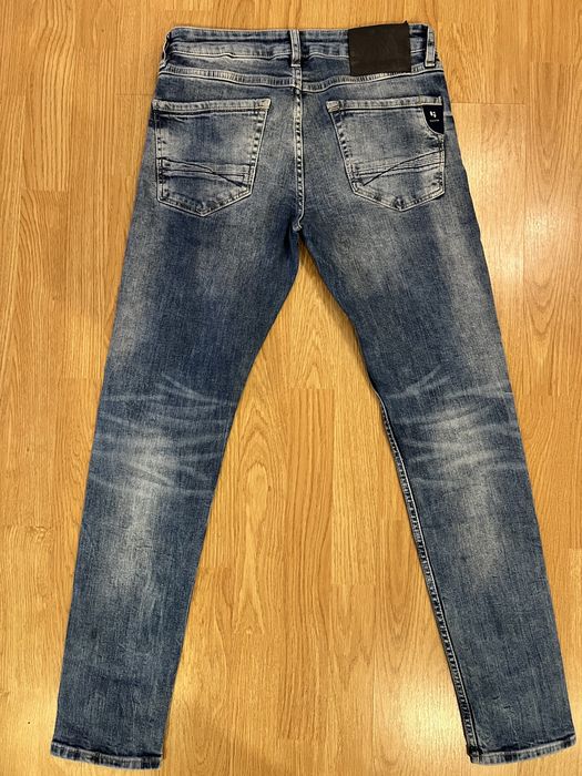 Jeans Garcia albastru marime 29 + lungime 32