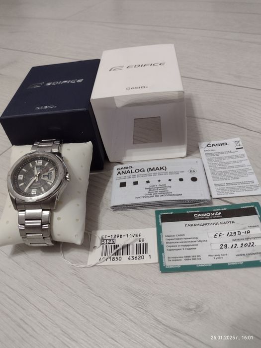 Casio Edifice EF-129D-1A