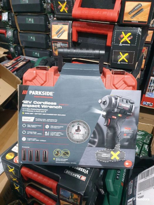 Ударен безчетковгайковерт PARKSIDE PERFORMANCE® 12 V PPDSSA 12 A1