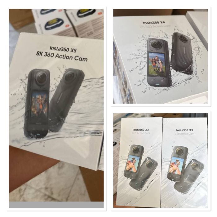 Insta 360 X5.insta 360 X4.insta 360 X3.action camera ekshn kamera