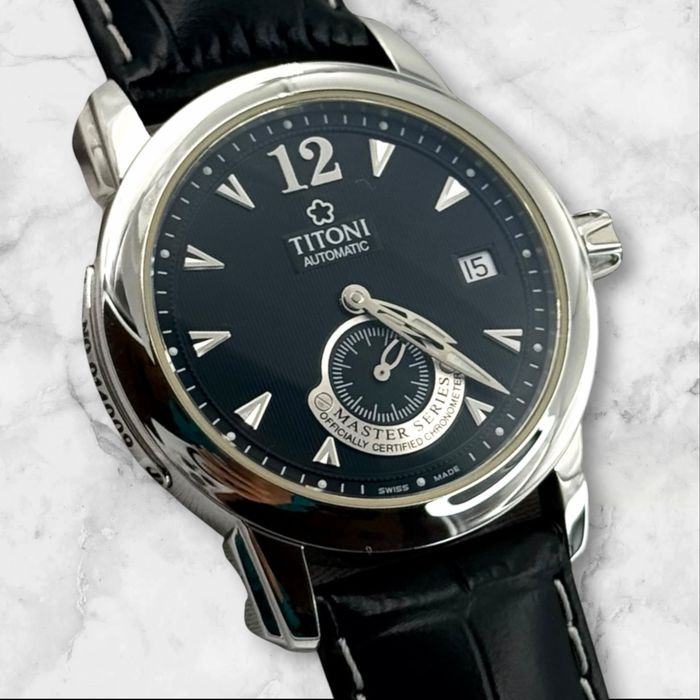 TITONI Master Series Officially Certified Chronometer 38.2мм (COSC) Мъжки часовник