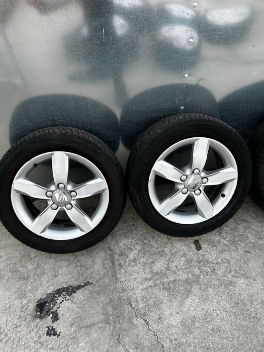 Оригинални джанти с гуми 5х112 16цола