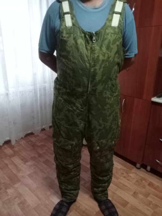 Зимний бушлат и комбез в комплекте