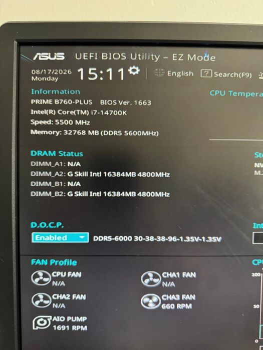 Kit RAM G.Skill Trident Z5 Neo RGB 32GB 2 x 16GB DDR5 6000 Mhz CL30 EXPO