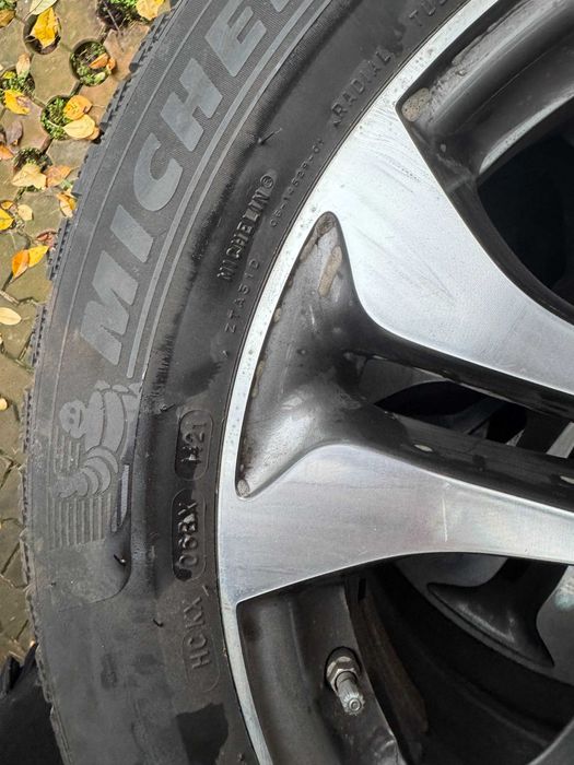 MERCEDES - MICHELIN ALPIN 6 -215/60 R17 IARNA  . Roti complete  4 BUC. MERCEDES .