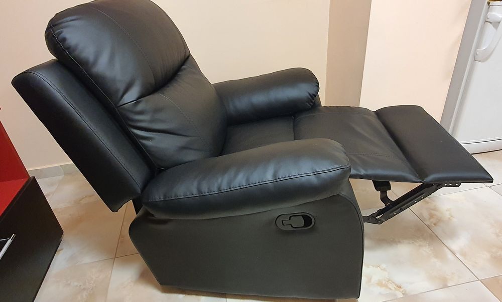 Кожени разтегателни фотьойли 2 броя