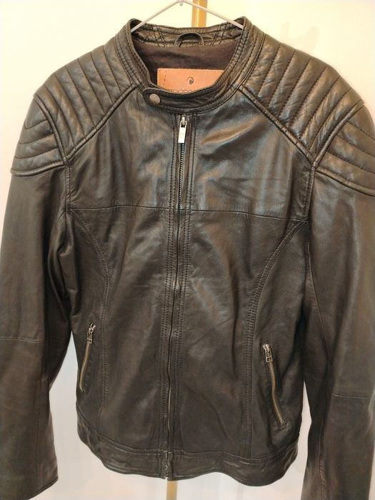 Мъжко яке от естествена кожа