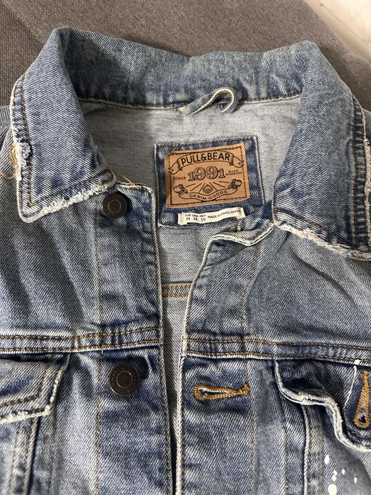 Джинсовка куртка ветровка pull bear bershka