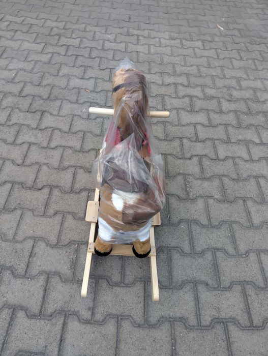 MONI Детска люлка кон със звук Thunder