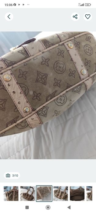 Дамска чанта Louis Vuitton ,vintage кадифе