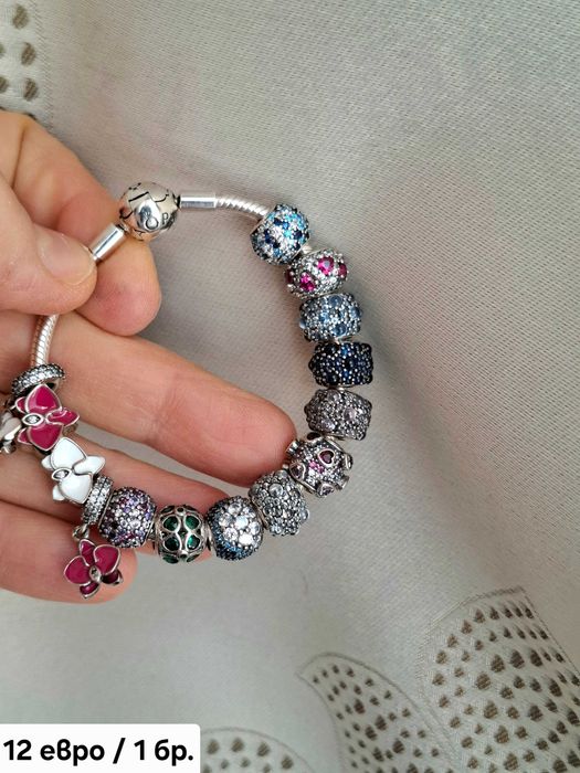 Сребърни талисмани за гривна Pandora