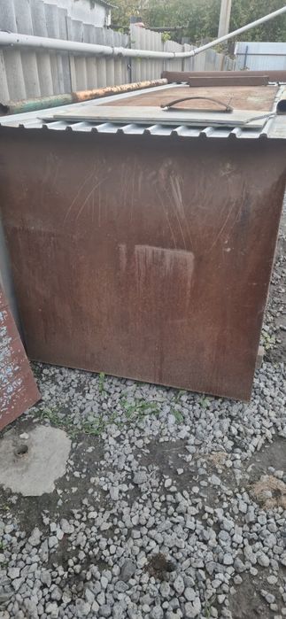 Продам металлический чан( бак)