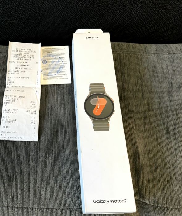КАТО НОВ 40mm Samsung Watch 7 Технополис Гаранция 2026г. Green / Зелен