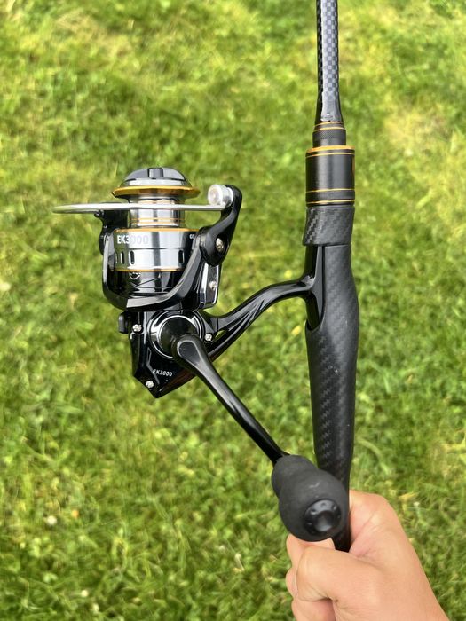 Set spinning 1.80m 8-25g + mulinetă 3000 nouă
