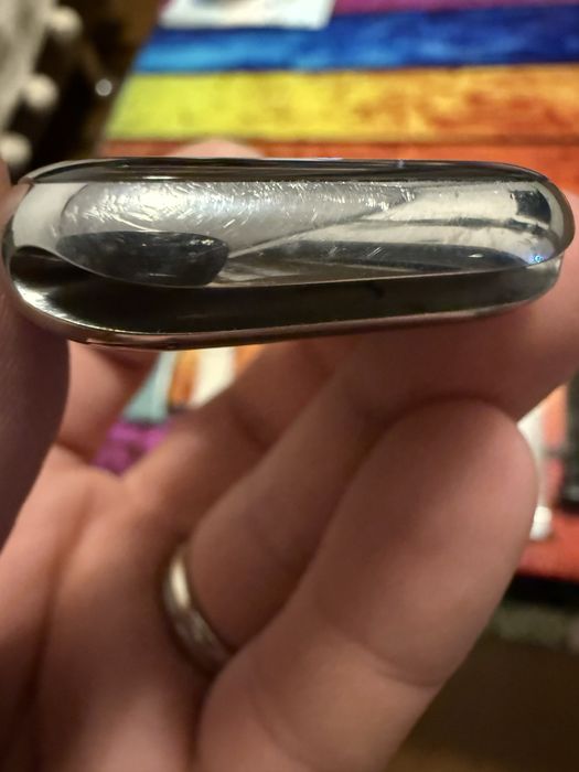 Apple watch seria 7, 45mm, stainless steel SS, display impecabil, esim