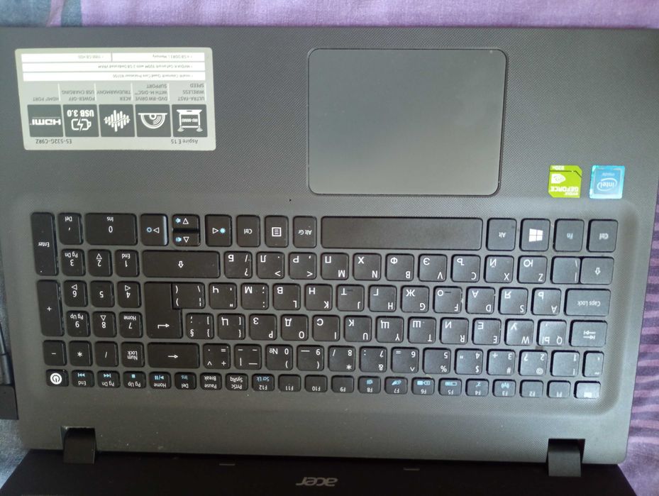 Лаптоп  Acer Espire E-15