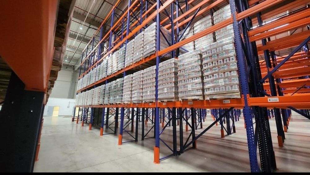 Rafturi metalice de euro paleti
