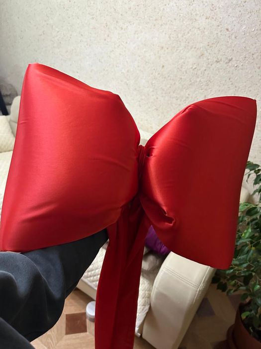 Бант на ёлку / бант для витрины