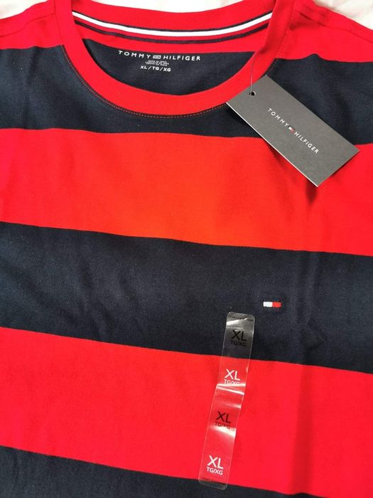 TOMMY HILFIGER - Tricou galben, rosu, verde