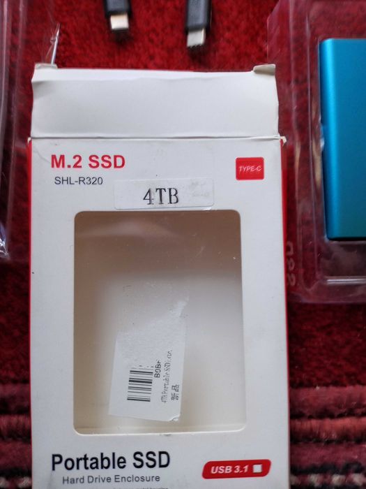 Външен Хард SSD диск 4TB