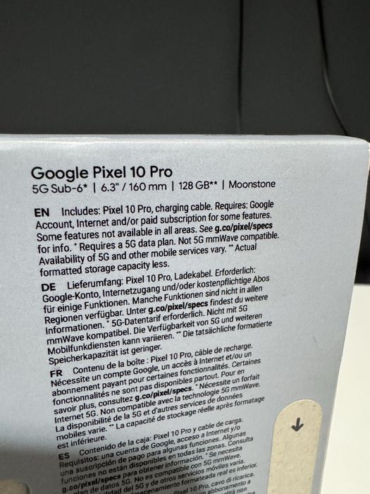 Неразпечатан!! Google Pixel 10 pro 128