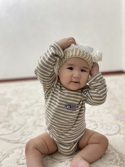 Детские береты для девочек от 6 месяцев до 4 лет