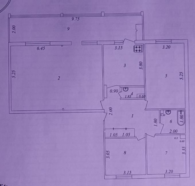 Ттз Хумоюн Ахмад Югнакий продается квартира 5/7/9 с евро ремонтом