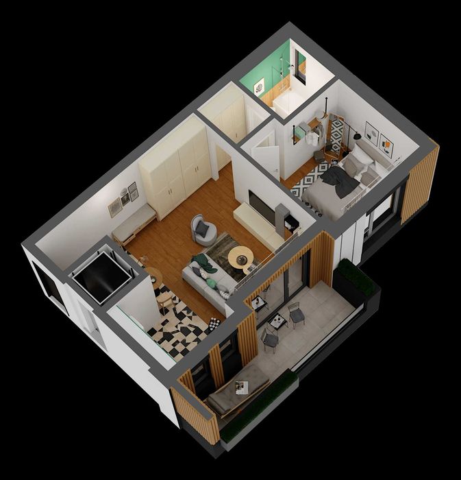 Bloc nou - Ap. 2 camere - Sofisticat, Premium, Intim | Neséa Residence