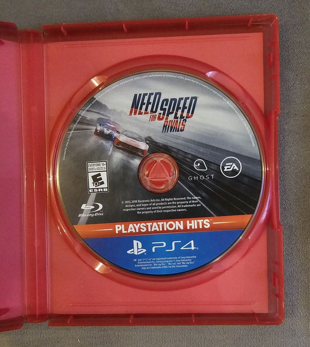 Продам nfs rivals на ps4
