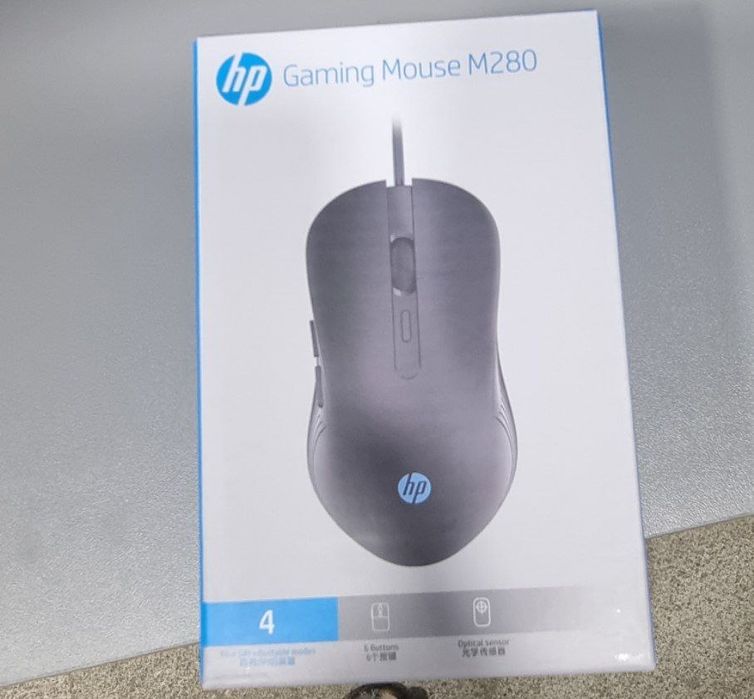 Проводная игровая мышь HP M280