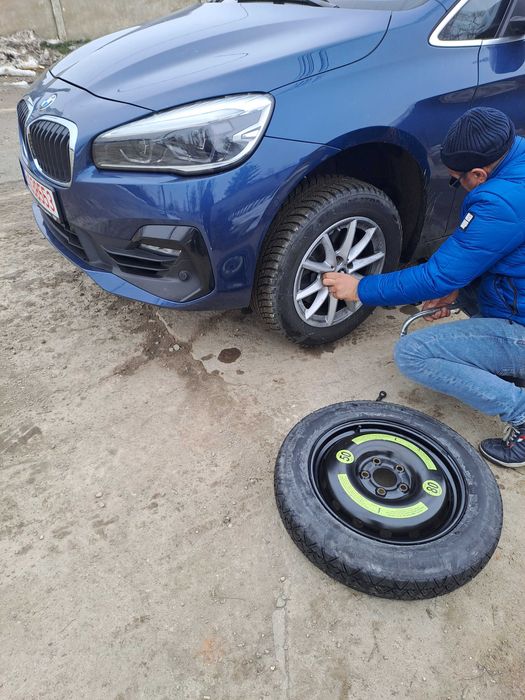 Roata de rezerva Slim Bmw Seria 1 2 3 4 F52  F50 F70 F44 G42 F74 F45