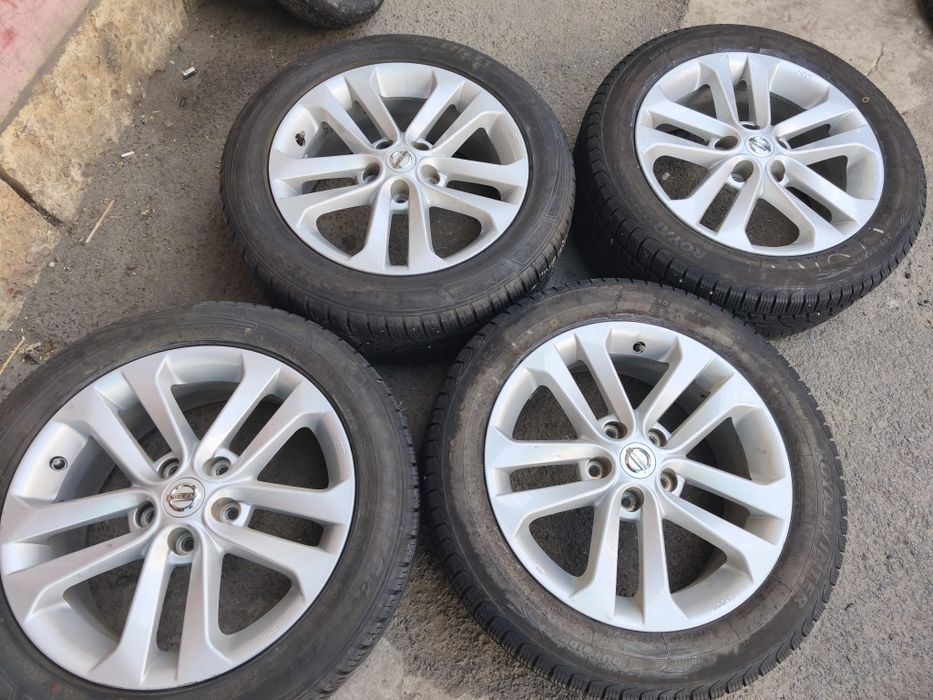 17" оригинални алуминиеви джанти за Nissan Juke.