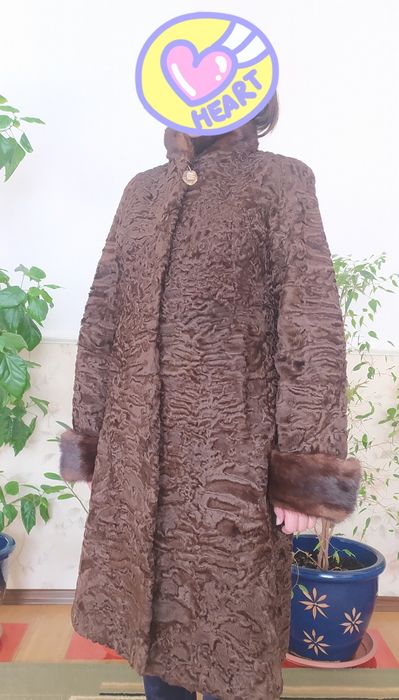 Шуба из каракуля