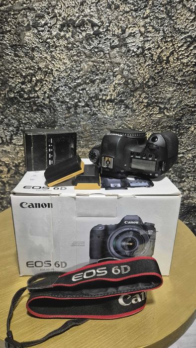 Canon EOS 6D Mark I Full-Frame + battery grip PIXEL + 2 acumulatori