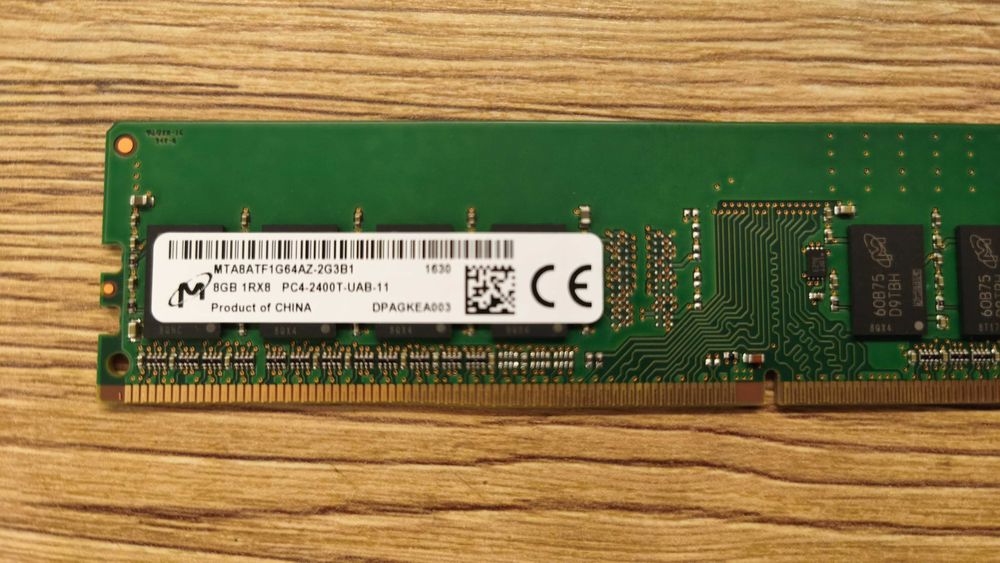 Micron 8 GB DDR4 RAM